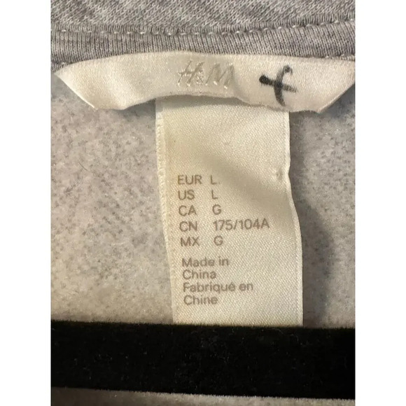 H & M Cowgirl sweatshirt with chain fringe Western comfort cozy fun unique L - Picture 7 of 11